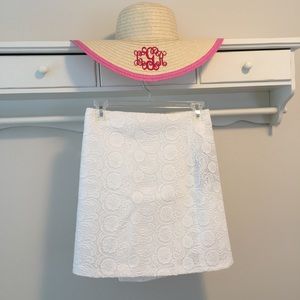 ZARA WHITE LACE SKIRT XS